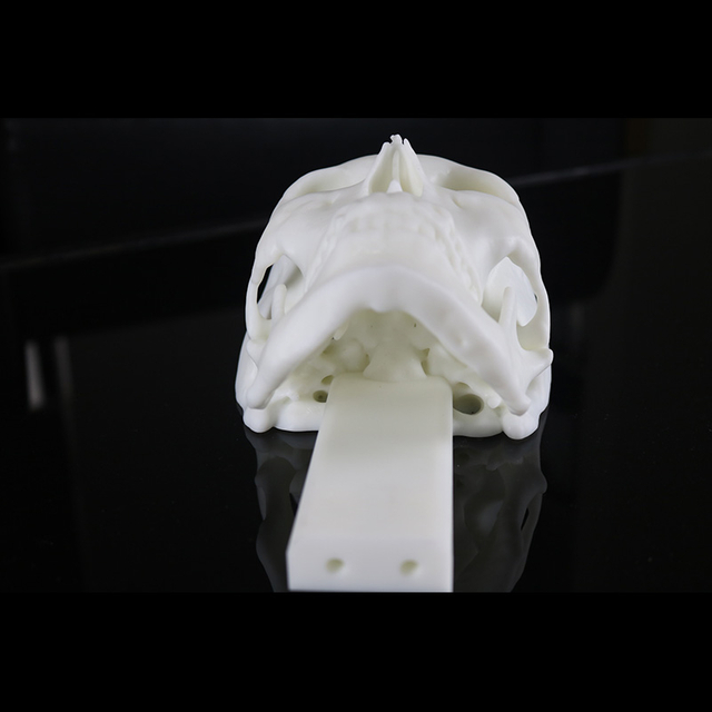 SLA 術前頭蓋骨プランニング用 3D プリント樹脂材料